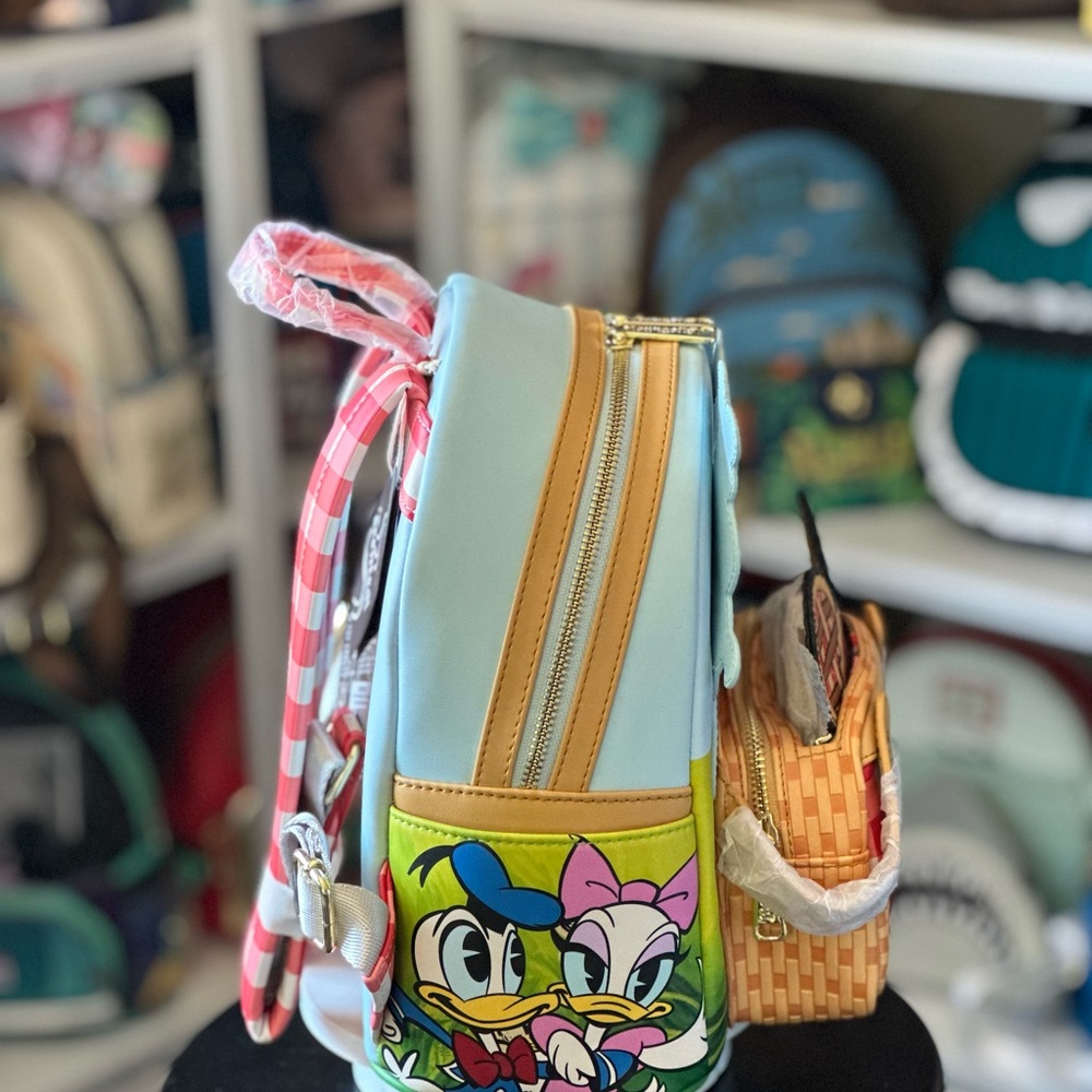 Loungefly Disney Mickey and Minnie Picnic Backpack - Picture 4 of 5